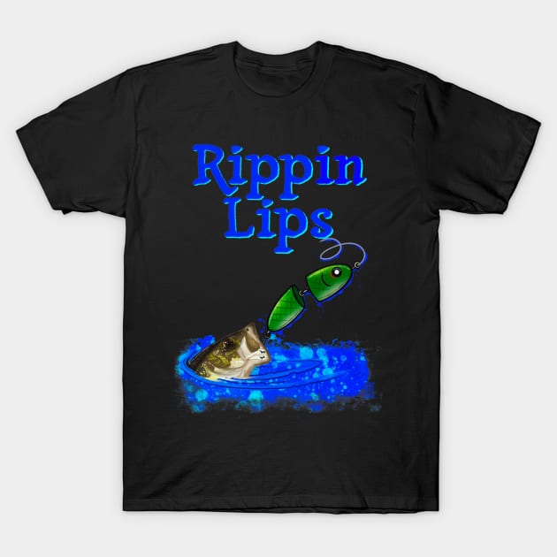 Rippin lips T-Shirt by Chillateez 